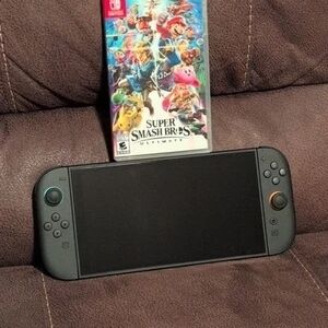 Nintendo Switch Console with Super Smash Bros. Ultimate - Gray